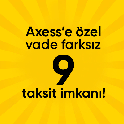 Axess'e Özel Vade Farksız 9 Taksit İmkanı